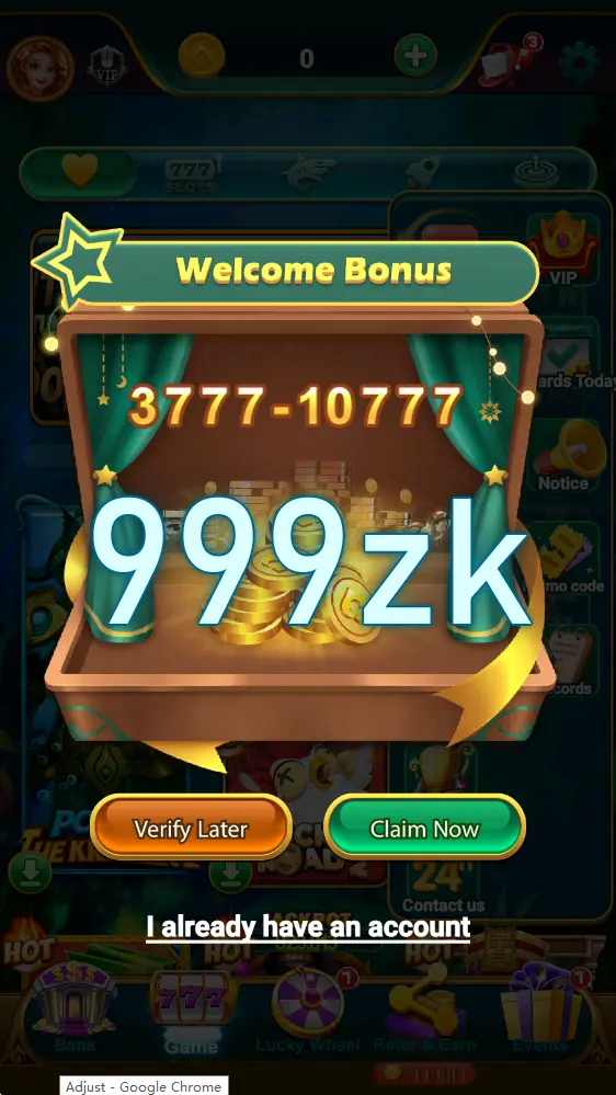999zk Masuk